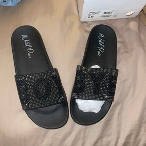 Brand new macys boy bye slides